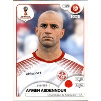 Panini WM 2018 - Sticker 557 - Aymen Abdennour - Tunesien