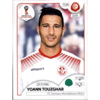 Panini WM 2018 - Sticker 569 - Yoann Touzghar - Tunesien