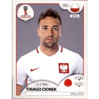 Panini WM 2018 - Sticker 599 - Thiago Cionek - Polen