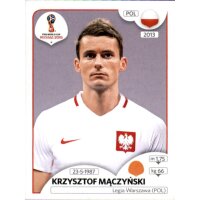 Panini WM 2018 - Sticker 606 - Krzysztof Maczynski - Polen