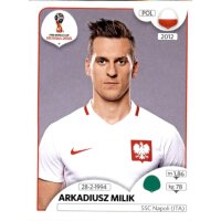 Panini WM 2018 - Sticker 611 - Arkadiusz Milik - Polen