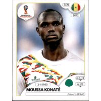 Panini WM 2018 - Sticker 627 - Moussa Konaté -...