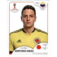 Panini WM 2018 - Sticker 636 - Santiago Arias - Kolumbien