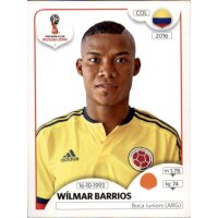 Panini WM 2018 - Sticker 645 - Wílmar Barrios -...