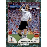 Panini WM 2018 - Sticker 681 - Mirolsav Klose - FIFA...