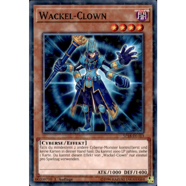 SP18-DE013 - Wackel-Clown - Starfoil - 1. Auflage