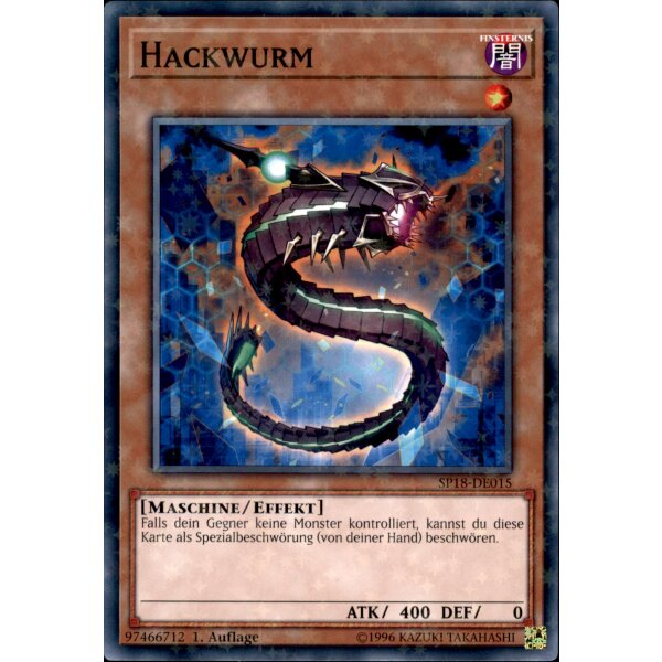 SP18-DE015 - Hackwurm - Starfoil - 1. Auflage