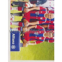 FC Bayern München 2014/15 - Sticker 7 - Mannschaftsbild