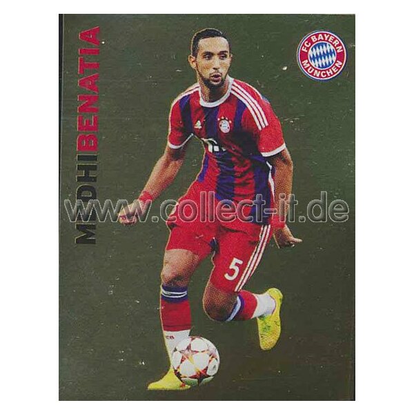 FC Bayern München 2014/15 - Sticker 76 - Medhi Benatia