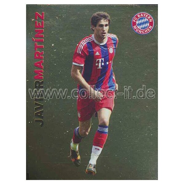 FC Bayern München 2014/15 - Sticker 90 - Javier Martinez