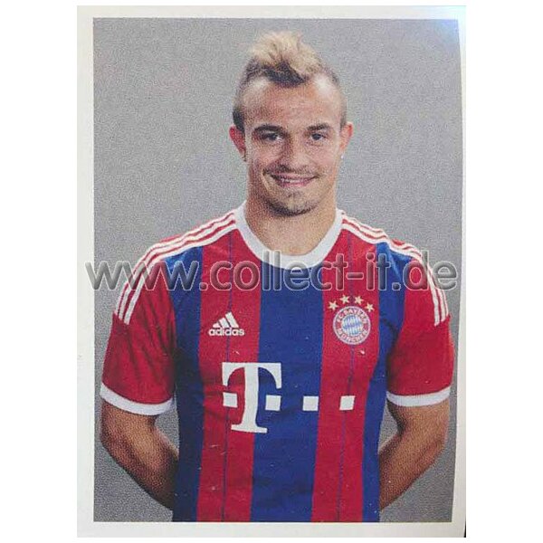 FC Bayern München 2014/15 - Sticker 97 - Xherdan Shaqiri