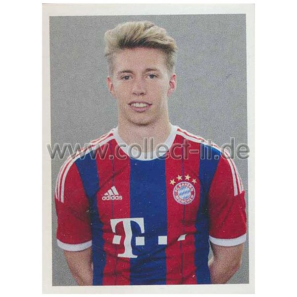 FC Bayern München 2014/15 - Sticker 134 - Mitchell Weiser