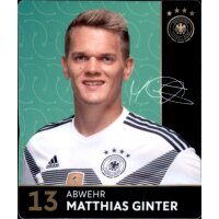 13 - Matthias Ginter - REWE WM18 Sammelkarte