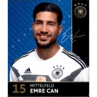 15 - Emre Can - REWE WM18 Sammelkarte