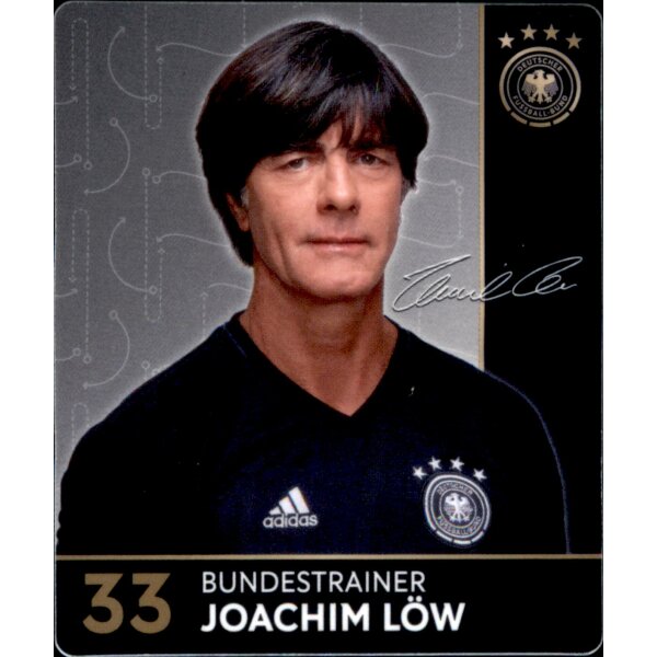 33 - Joachim Löw - REWE WM18 Sammelkarte