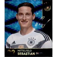 22 - Sebastian Rudy GLITZER  - REWE WM18 Sammelkarte