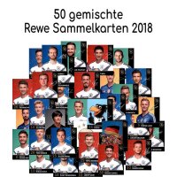 WM 2018 REWE Sammelkarten - 50 gemischte Karten