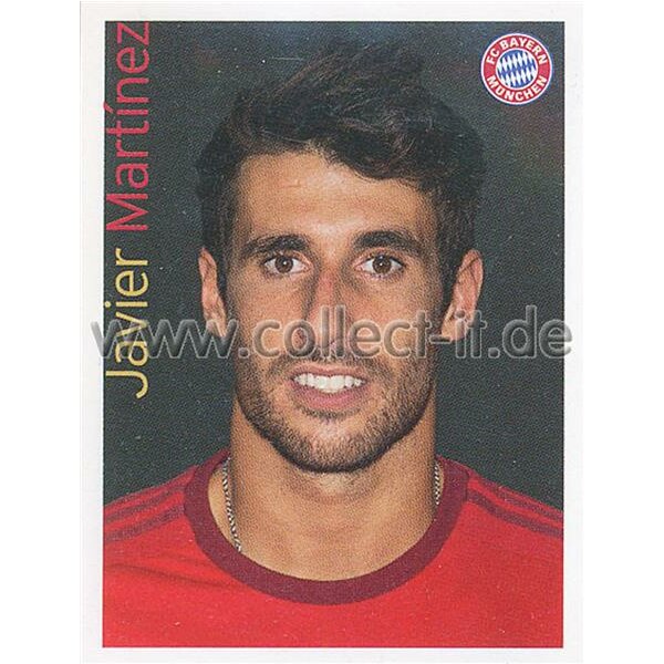 FC Bayern München 2015/16 - Sticker 80 - Javier Martinez