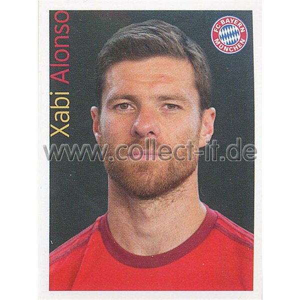 FC Bayern München 2015/16 - Sticker 100 - Xabi Alonso