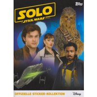 Topps - Star Wars - SOLO - Sammelsticker - 1 Album