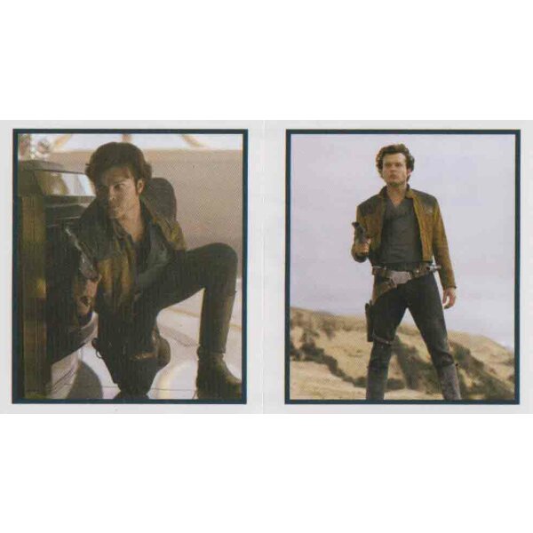 Topps - Star Wars - SOLO - Sticker 25 (Doppelsticker 25+10)