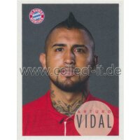 BAM1617 - Sticker 116 - Arturo Vidal - Panini FC Bayern...