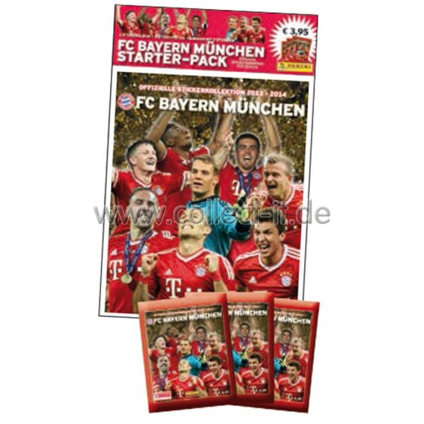 Panini - FC Bayern München - Stickerkollektion 2013/14 - Starter-Pack