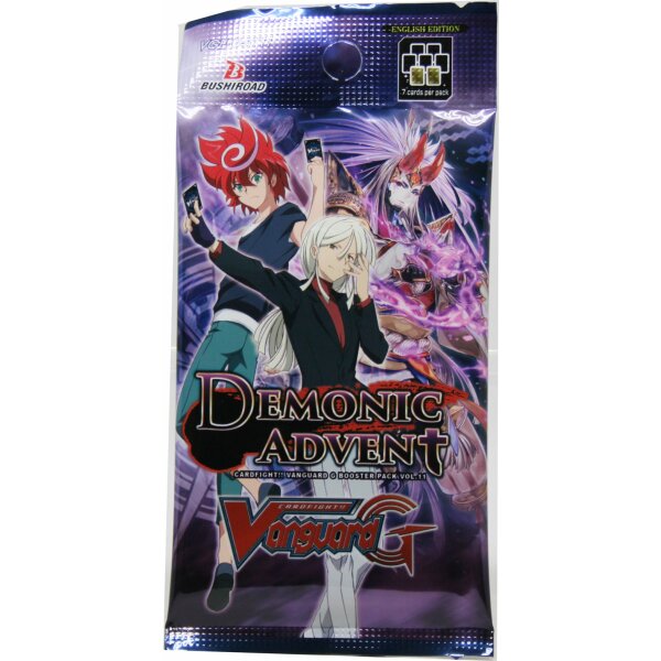 Cardfight Vanguard G - Demonic Advent - 1 Booster - Englisch