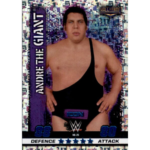 WWE Slam Attax - 10th Edition - Nr. 25 - Andre the Giant - Icon