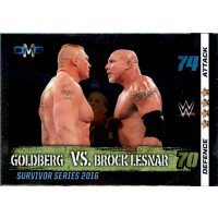 WWE Slam Attax - 10th Edition - Nr. 60 - Goldberg vs....