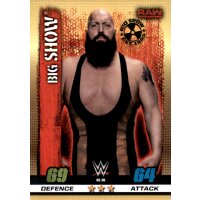 WWE Slam Attax - 10th Edition - Nr. 86 - Big Show - RAW