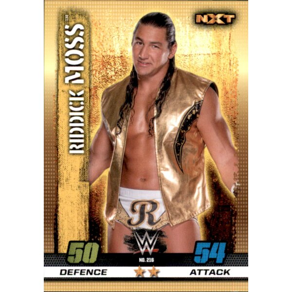 WWE Slam Attax - 10th Edition - Nr. 216 - Riddick Moss - NXT