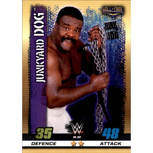 WWE Slam Attax - 10th Edition - Nr. 267 - Junkyard Dog - Hall of Fame