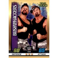 WWE Slam Attax - 10th Edition - Nr. 326 - Bushwackers -...