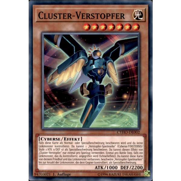 CYHO-DE002 - Cluster-Verstopfer - 1. Auflage