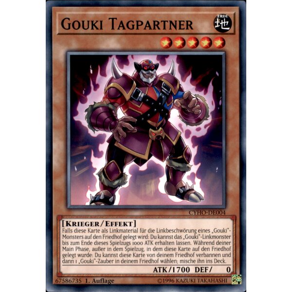 CYHO-DE004 - Gouki Tagpartner - 1. Auflage