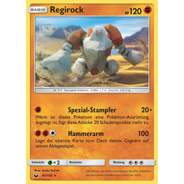 80/168 Regirock  - Sturm am Firmament