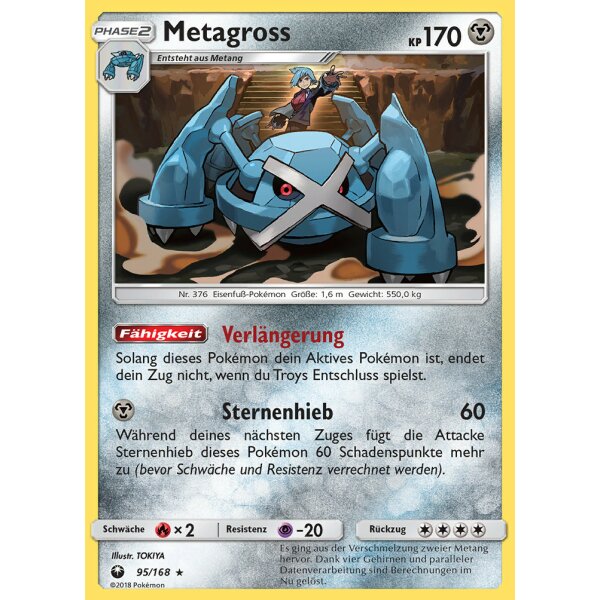 95/168 Metagross  - Sturm am Firmament