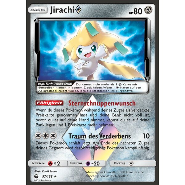 97/168 Jirachi Prisma  - Sturm am Firmament