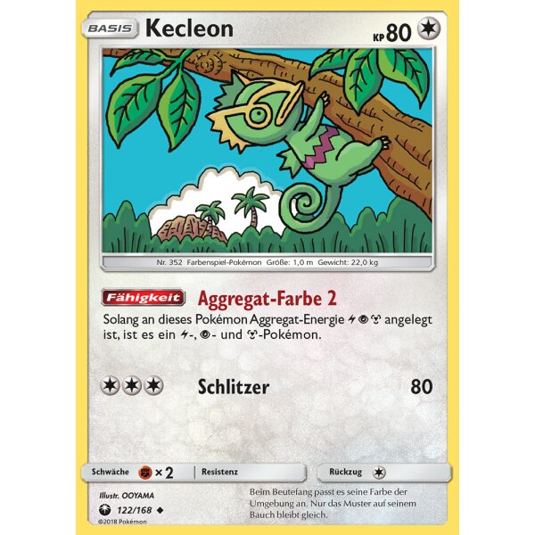 122/168 Kecleon  - Sturm am Firmament