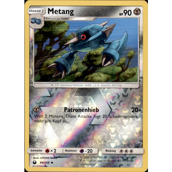 94/168 Metang - Reverse Holo - Sturm am Firmament