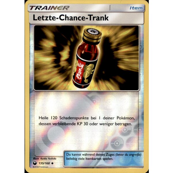 135/168 Letzte-Chance-Trank - Reverse Holo - Sturm am Firmament