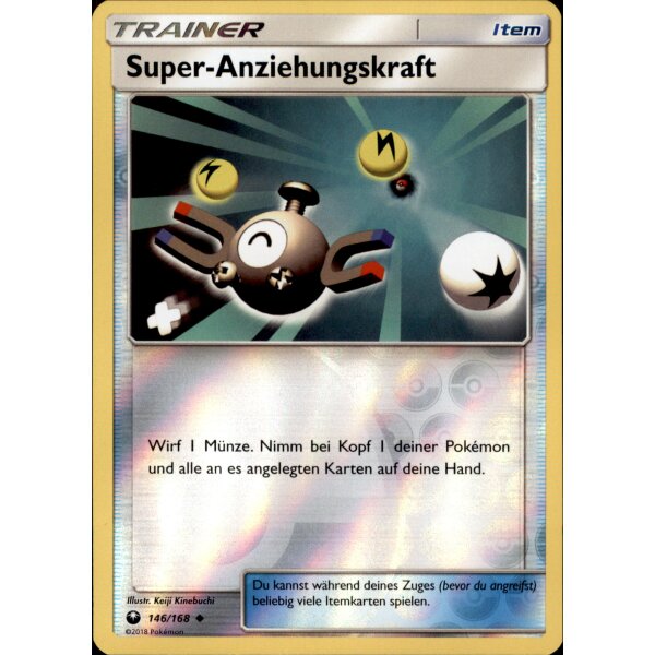 146/168 Super-Anziehungskraft - Reverse Holo - Sturm am Firmament