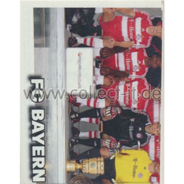 PBU386 - FC Bayern München Team Bild - Links unten - Saison 08/09