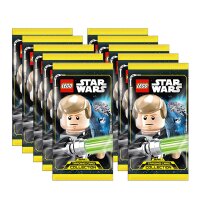LEGO Star Wars - Serie 1 Trading Cards - 10 Booster -...