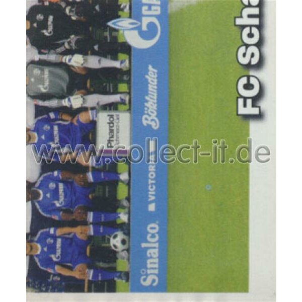 PBU413 - FC Schalke 04 Team Bild - Links unten - Saison 08/09