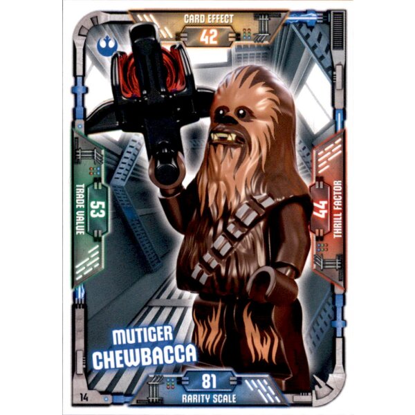 14 - Mutiger Chewbacca - LEGO Star Wars Serie 1