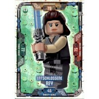 29 - Entschlossene Rey - Folie - LEGO Star Wars Serie 1