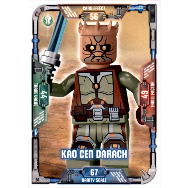 51 - Kao Cen Darach - LEGO Star Wars Serie 1