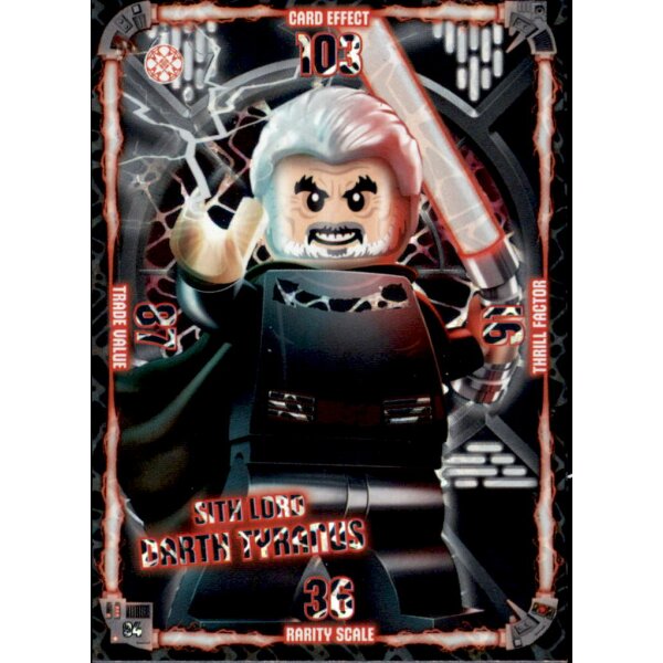 94 - Sith Lord Darth Tyranus - Dunkle Seite - LEGO Star Wars Serie 1